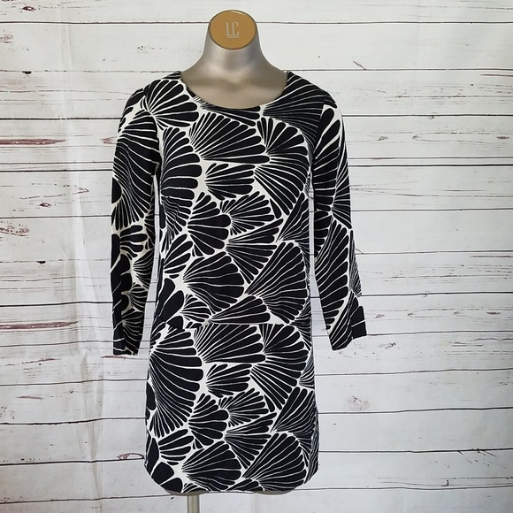 J Crew Women's Shift Dress Jules Fanfare Size 00 - Picture 1 of 8